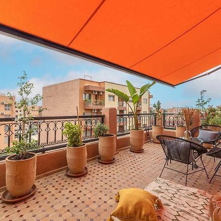 L'Atlas - Appartement Authentique A Gueliz Marrákes Kültér fotó
