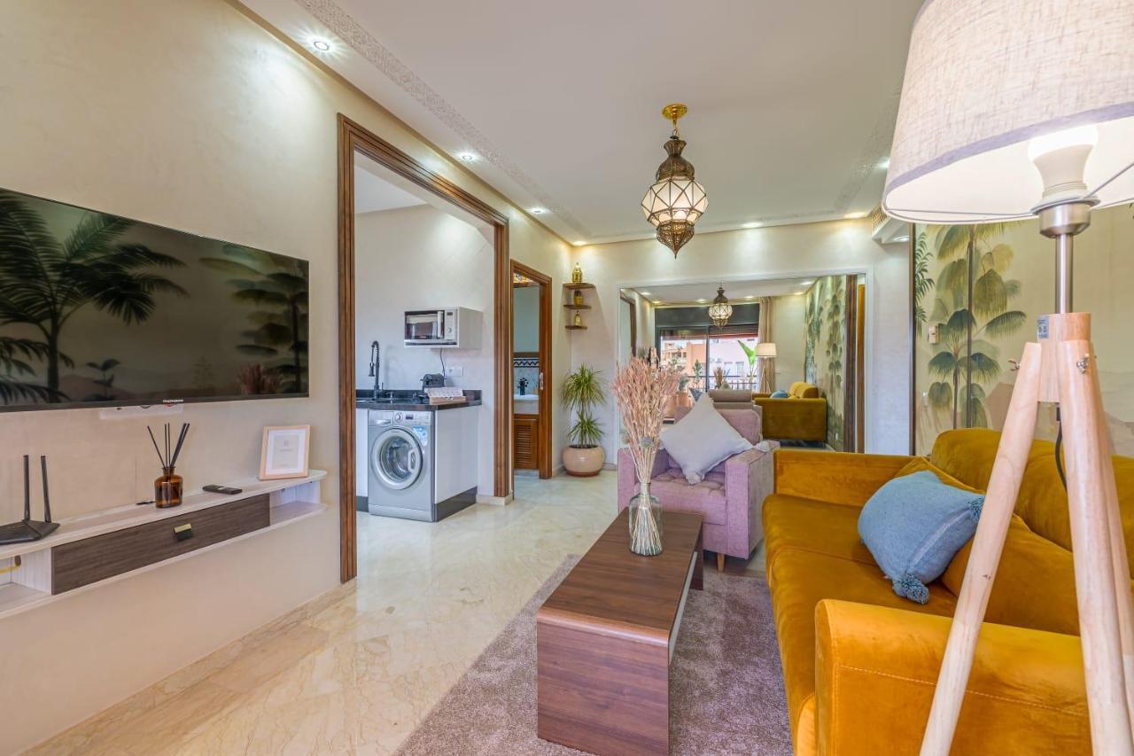L'Atlas - Appartement Authentique A Gueliz Marrákes Kültér fotó
