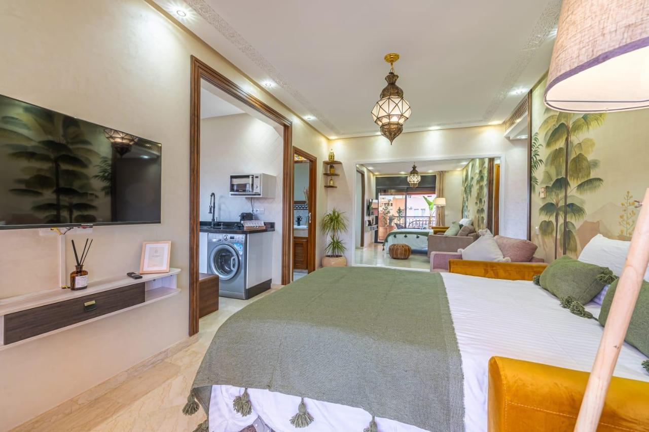 L'Atlas - Appartement Authentique A Gueliz Marrákes Kültér fotó